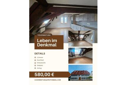 2 Zimmerwohnung zu mieten - 580,00&nbsp;EUR Kaltmiete, ca.&nbsp; 56,00&nbsp;m&sup2; in Laichingen (PLZ: 89150)