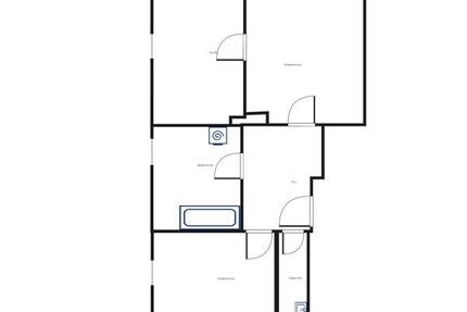 Sanierte 2-Zimmer-Dachgeschosswohnung an der Theresienwiese - München Ludwigsvorstadt-Isarvorstadt