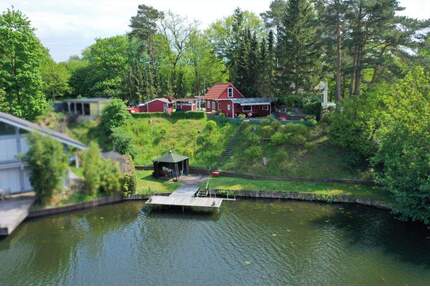 Sommer am See! Neubau nach §34 möglich! Traumblick mit Skandinavien Feeling im kleinen Ferienhaus! - Güster