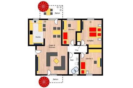 4-Zimmer-Wohnung in Aschaffenburg