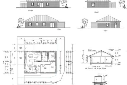 Exklusiver Neubau-Bungalow Moderne Technik, PV-Anlage & Carport - Löningen