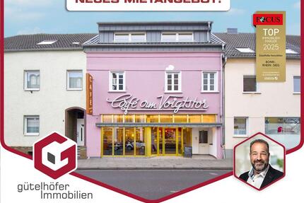 Charmantes Café-Ladenlokal mit 127 m², großzügiger Schaufensterfront und durchdachtem Grundriss - Rheinbach