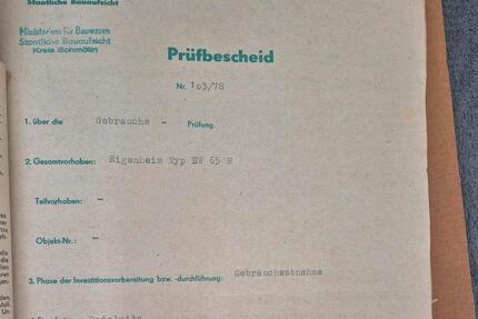 Eigenheim Einfamilienhaus EW 65 B 879qm Grundstück OT Podelwitz - Nobitz