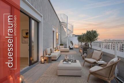 Düsseldorf-Derendorf: Penthouse im Quartier maxfrei – Urbane Eleganz auf höchstem Niveau!