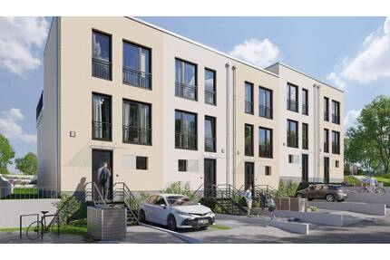 Reihenhaus im Stadtzentrum mit ausgebautem Studio, Dachterrasse und Terrasse - Frankfurt (Oder)