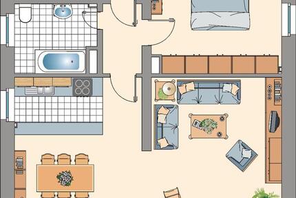 Geräumige 2,5 Zimmer Wohnung im Erdgeschoss mit Wannenbad und Bezugsfertig - Gelsenkirchen Resse