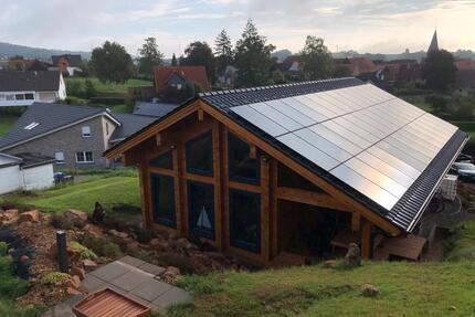 Neu Bj 22 Haus Einfamilienhaus EFH Holz Grundstück 1465qm Waldeck