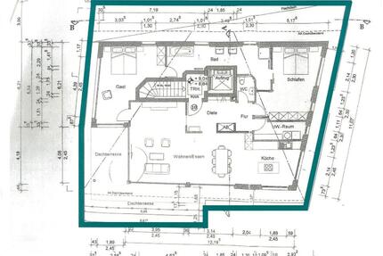 Exklusive Penthouse-Wohnung im Herzen der Innenstadt - Osnabrück