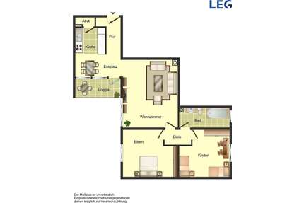Wohnung zum Mieten in Düsseldorf 829,00 € 75.28 m²