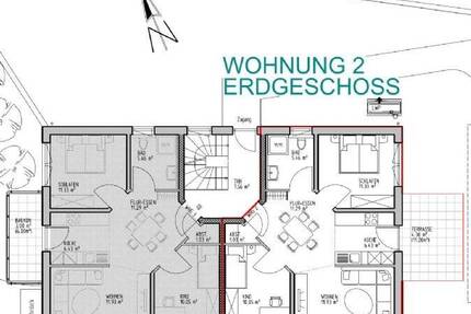 Energieeffiziente 3-Zimmer-Erdgeschosswohnung mit Terrasse - Murrhardt / Fornsbach