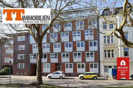 Wohnung zum Kaufen in Wilhelmshaven-Innenstadt 129.000,00 € 97.89 m²