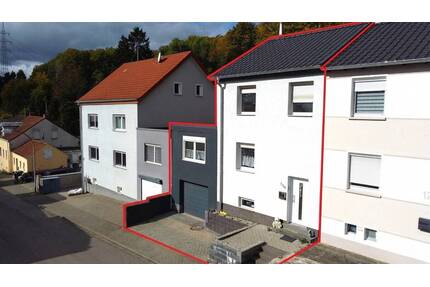Saniertes Reihenmittelhaus in ruhiger Lage von SB-Altenkessel - Saarbrücken
