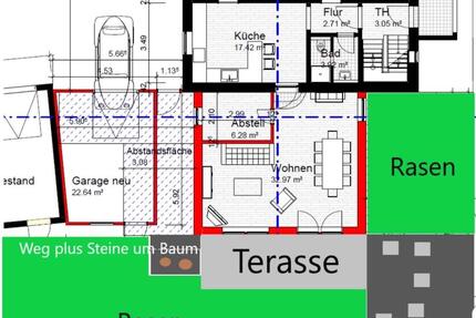 Großzügige Erdgeschosswohnung mit 140 m² Privatgarten, großer Ter - Röthenbach an der Pegnitz
