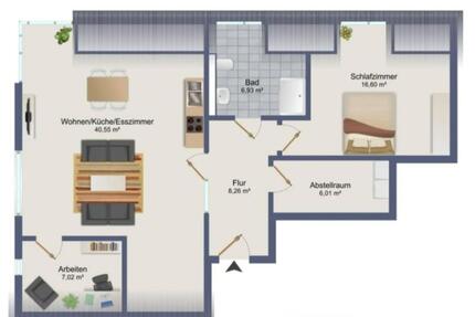 Neuwertige Wohnung im Zentrum von Emsbüren