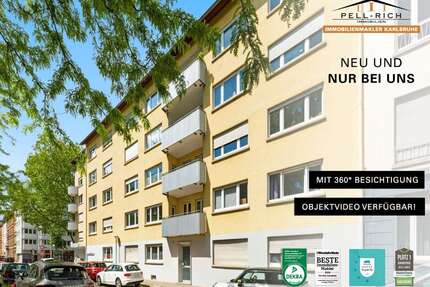 Wohnung zum Mieten in Karlsruhe 1.170,00 € 55 m²