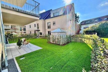 3 Zimmer-Wohnung mit eigenem Garten, Einbauküche und Full-Smart-Home - Wiesbaden