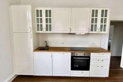 Helle 3-Raumwohnung mit Einbauküche, Grillplatz und Stellplatz zu vermieten - Döbeln