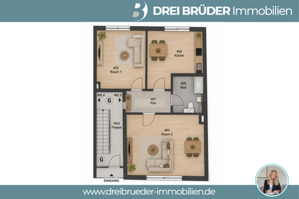 Wohnung zum Kaufen in Münster 325.000,00 € 60 m²