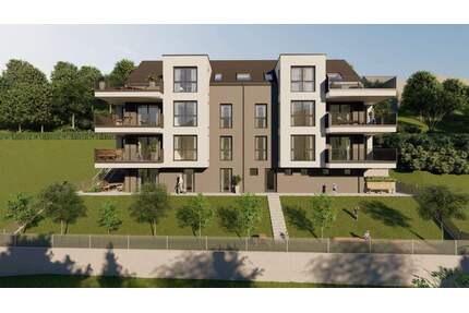 Baugrundstück mit Projektiertem Neubau und Fernblick - Saarburg