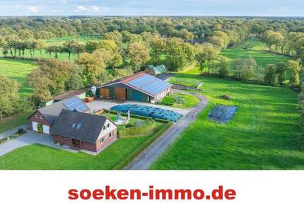 Moderner Resthof mit großem Grundstück und Erweiterungsmöglichkeit *HF2510* - Holtland Siebestock