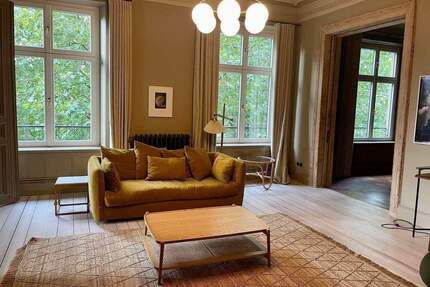 Komplett möblierte wunderschöne 5-Zimmerwohnung + Wohnküche AU10 2.OG - Hamburg Rotherbaum