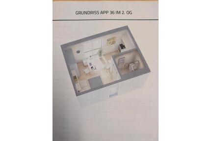 1 Zi. Whg., Appartment, Studentenwohnanlage, Kapitalanlage - Haibach