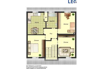 Wohnung zum Mieten in Münster 633,00 € 64.49 m²