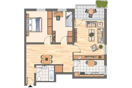 Wohnung zum Mieten in Kamen 395,57 € 83.32 m²