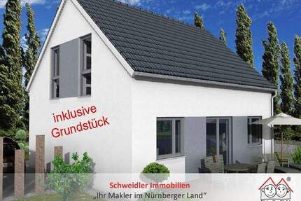 Endlich Eigenheim: Einfamilienhaus auf über 500 m² großem Grundstück in naturnaher Lage von Rückersdorf