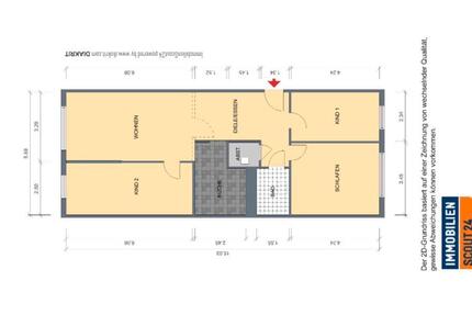 „4 Raumwohnung 83 m2 MelchendorfDrosselberg - Erfurt