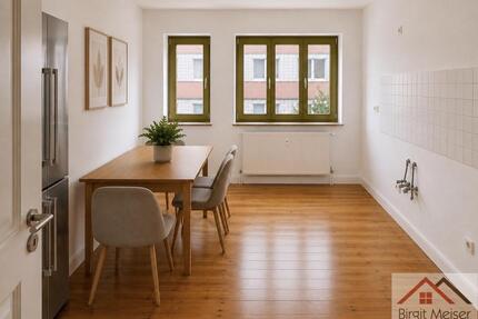 Barcastraße, Stadtteil Oststadt * Helle 2 Zimmer-Wohnung mit Duschbad, 2. OG, Übergabe nach Komplettrenovierung - Schwerin Altstadt
