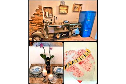 Ferienwohnung Ferienhaus bei Hamburg bis zu 8 Personen - Halstenbek