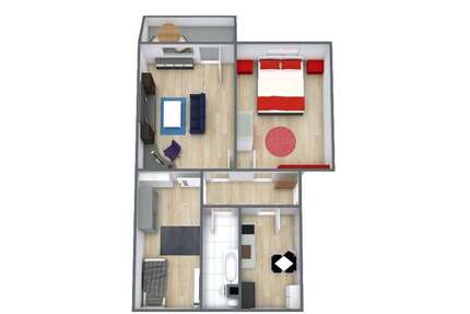 Wohnung zum Mieten in Wernigerode 421,40 € 60.2 m²