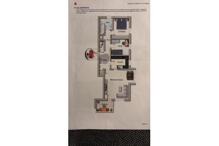 Zentrumsnahe schöne 3-Zimmer-Wohnung mit Balkon - Nördlingen