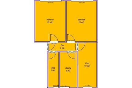 3R-Wohnung, großer Hof, Spielpatz - Wittstock/Dosse