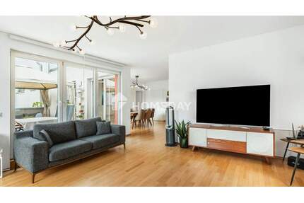 Rückzugsort mit Freiraum: 5-Zimmer-Wohnung mit Garten und Garage - Erlabrunn