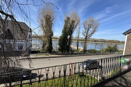 Rheinblick, Gartenidylle und Entwicklungspotential - Köln