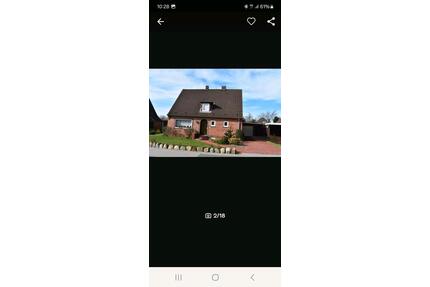 Zentrale 2 Zimmer Wohnung mit Garten zu vermieten in Bredstedt - Bordelum