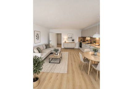 Erstbezug nach Renovierung: 3-Zimmer-Wohnung - toller Grundriss & ruhige Lage mit Stellplatz - Hochheim am Main