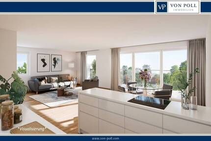 Schöne, gut geschnittene 2,5 Zimmer-Wohnung mit großem, überdachten Balkon - Remseck am Neckar / Aldingen