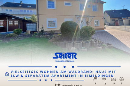 Ein ruhiger Ort zum Ankommen: Gepflegtes ehemaliges Gästehaus in Kandern-Sitzenkirch