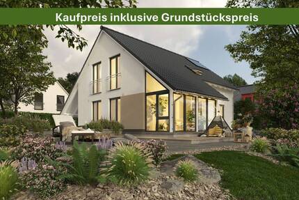 Mit Grundstück: INKLUSIVE Wintergarten & Carport: Massivhaus in Krauthausen
