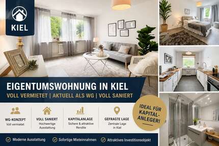 Wohnung zum Kaufen in Kiel 199.000,00 € 73 m²