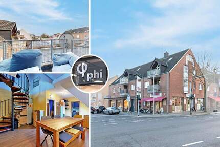 PHI KÖLN - Charmante Maisonette mit Tiefgarage und Balkon in zentraler Lage von Pulheim!