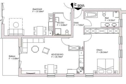 Wohnung zum Mieten in Pilsting 770,00 € 84.68 m²