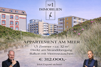 Wohnung zum Kaufen in Westerland 312.000,00 € 30 m²