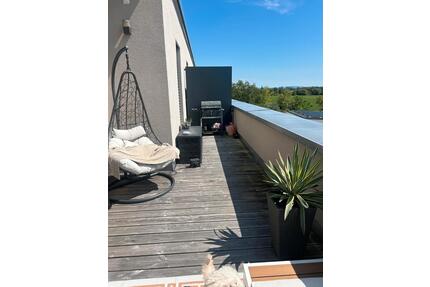 Moderne Penthouse-Wohnung in Bergrheinfeld mit Dachterrasse