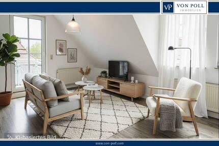 Charmante Dachgeschosswohnung mit hoher Lebensqualität - Wolfhagen