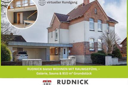 RUDNICK bietet WOHNEN MIT RAUMGEFÜHL - Galerie, Sauna & 910 m² Grundstück - Wunstorf Mesmerode