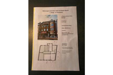 Wohnung zu vermieten - 610,00&nbsp;EUR Kaltmiete, ca.&nbsp; 51,00&nbsp;m&sup2; in Essen (PLZ: 45276) Stadtbezirk VII